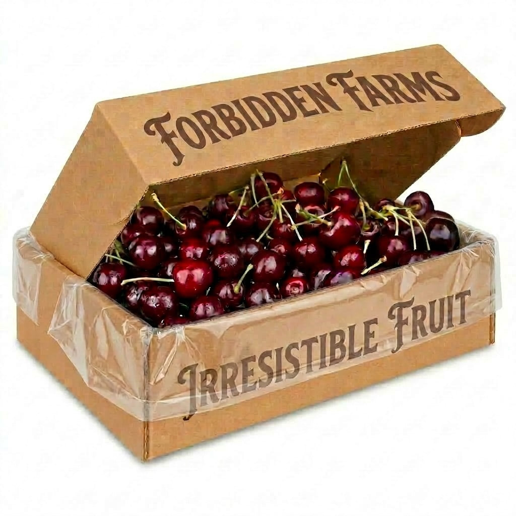 5 lbs Premium Dark Sweet Cherries with 2-DAY DELIVERY (Free in WA, OR)